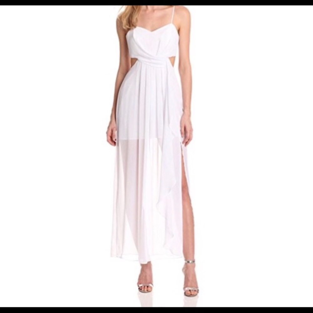 BCBGeneration Cutout Slit Dress